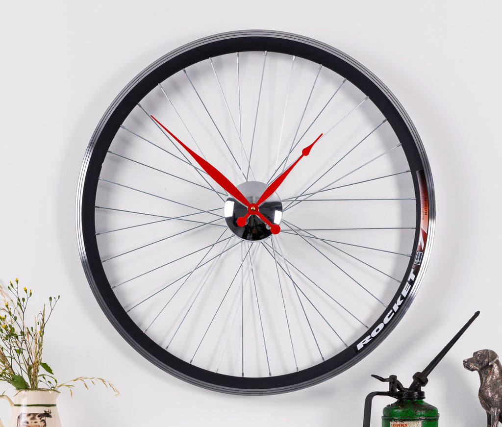 RACING BIKE WHEEL CLOCK   Size - 22.5 inch