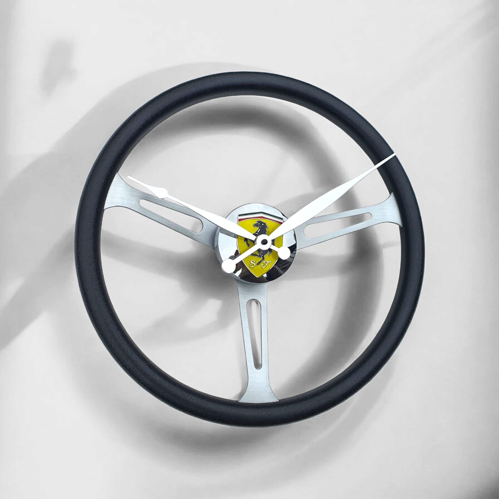 Genuine ABS steering wheel clock - your choice of badge
