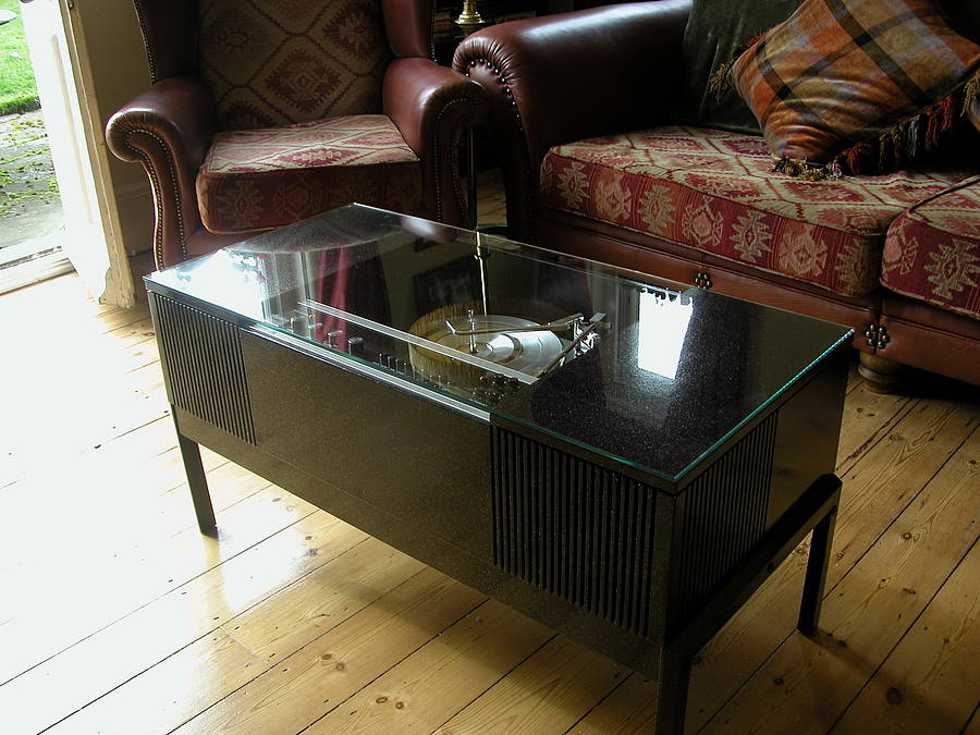HMV Coffee Table / Ipod state of the art music player. Radiogram